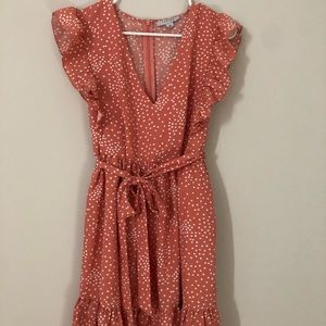 Polka dot sun dress